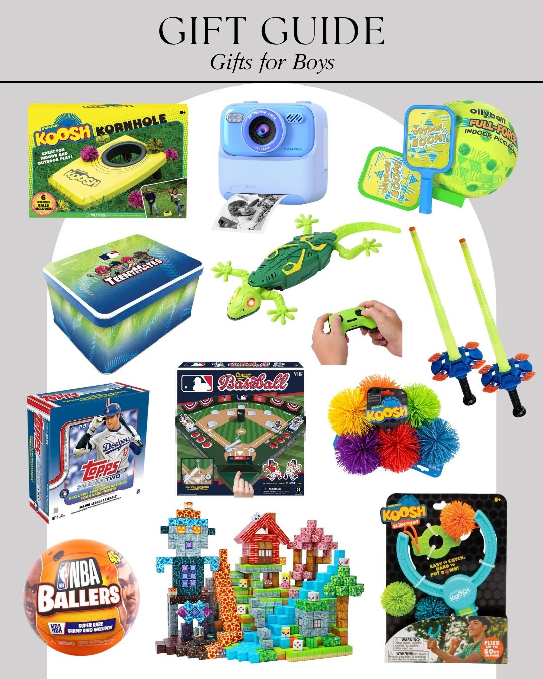 Some great gift ideas for the boys in your life! Such fun finds 🤌🏼

#LTKHoliday #LTKKids #LTKGiftGuide