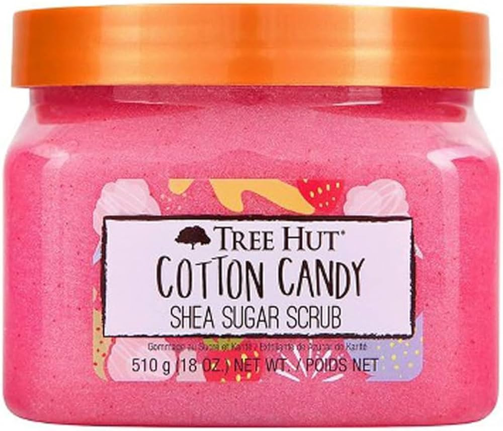 Tree Hut Cotton Candy Shea Sugar Scrub, 510 Grams | Amazon (US)
