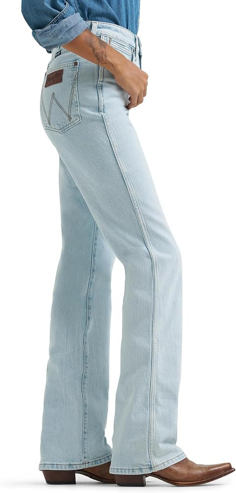 Wrangler Women's Retro Bailey High Rise Bootcut Jean | Amazon (US)