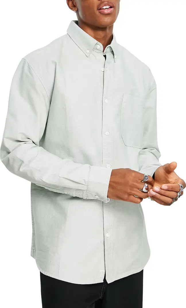 Relaxed Oxford Button-Down Shirt | Nordstrom