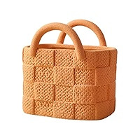Creative Ceramic Vase, Modern Handbag Shaped Flower Vase, Morandi Tote Bag Art Vase Ceramic Flora... | Amazon (US)