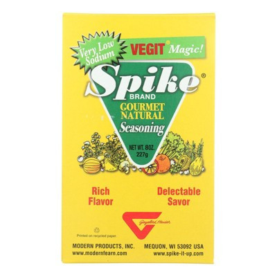 Modern Products Spike Gourmet Natural Seasoning Vegit - 8 oz | Target