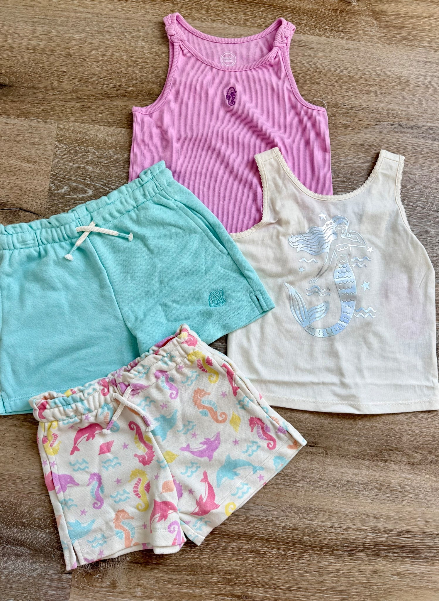 NEW girls’ mix and match tanks and knit shorts for summer omg, perfect for the beach 🏖️ ☀️
-

#WalmartFinds #WalmartFashion #WalmartDeals2026 #KidsFashion #walmartmom #girlfashion #girlstyle #girloutfit #GirlMom #MomHacks 

#LTKgrwm #LTKKids #LTKmomlife