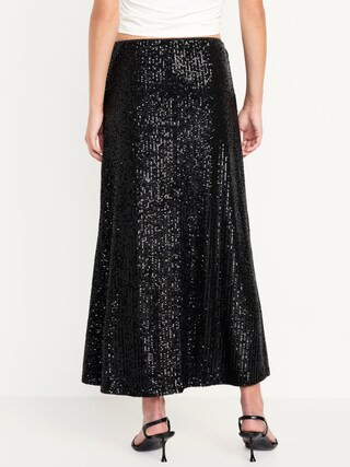 Sequin Maxi Skirt | Old Navy (US)