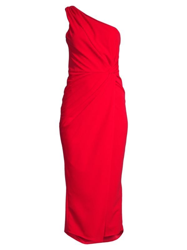 One Shoulder Midi Dress | Saks Fifth Avenue OFF 5TH (Pmt risk)