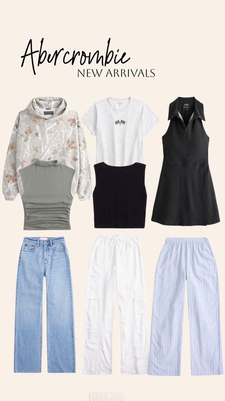 Abercrombie sale! Abercrombie new arrivals- casual style- neutral style- outfit inspo- ootd! Use code AFTIA for 20% off- Abercrombie style 

#LTKfindsunder50 #LTKfindsunder100