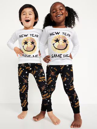 Unisex Snug-Fit Printed Pajama Set for Toddler & Baby | Old Navy (US)