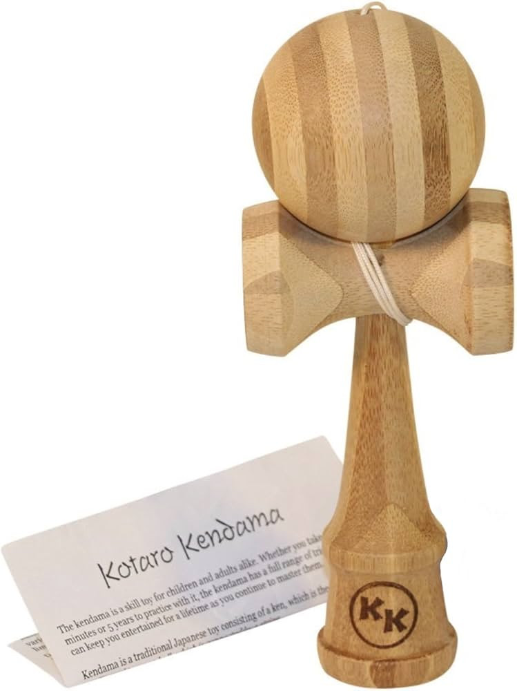 Kotaro Pro Bamboo Kendama Toy with Extra String | Amazon (US)