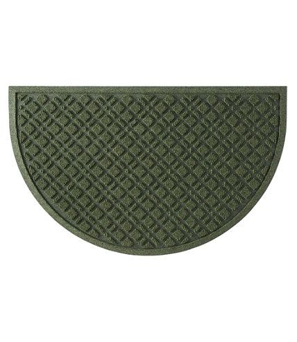 Heavyweight Recycled Waterhog Doormat, Crescent, Plaid | L.L. Bean