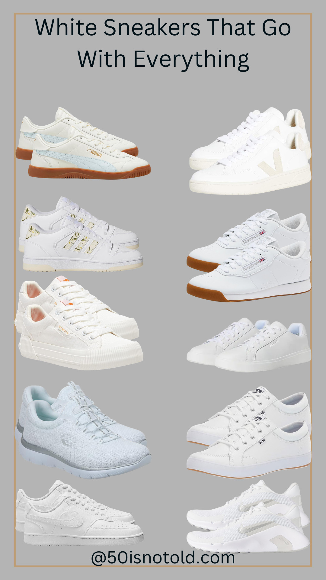 White Sneakers That Go With Everything 

 #LTKootd #LTKActive #LTKOver40