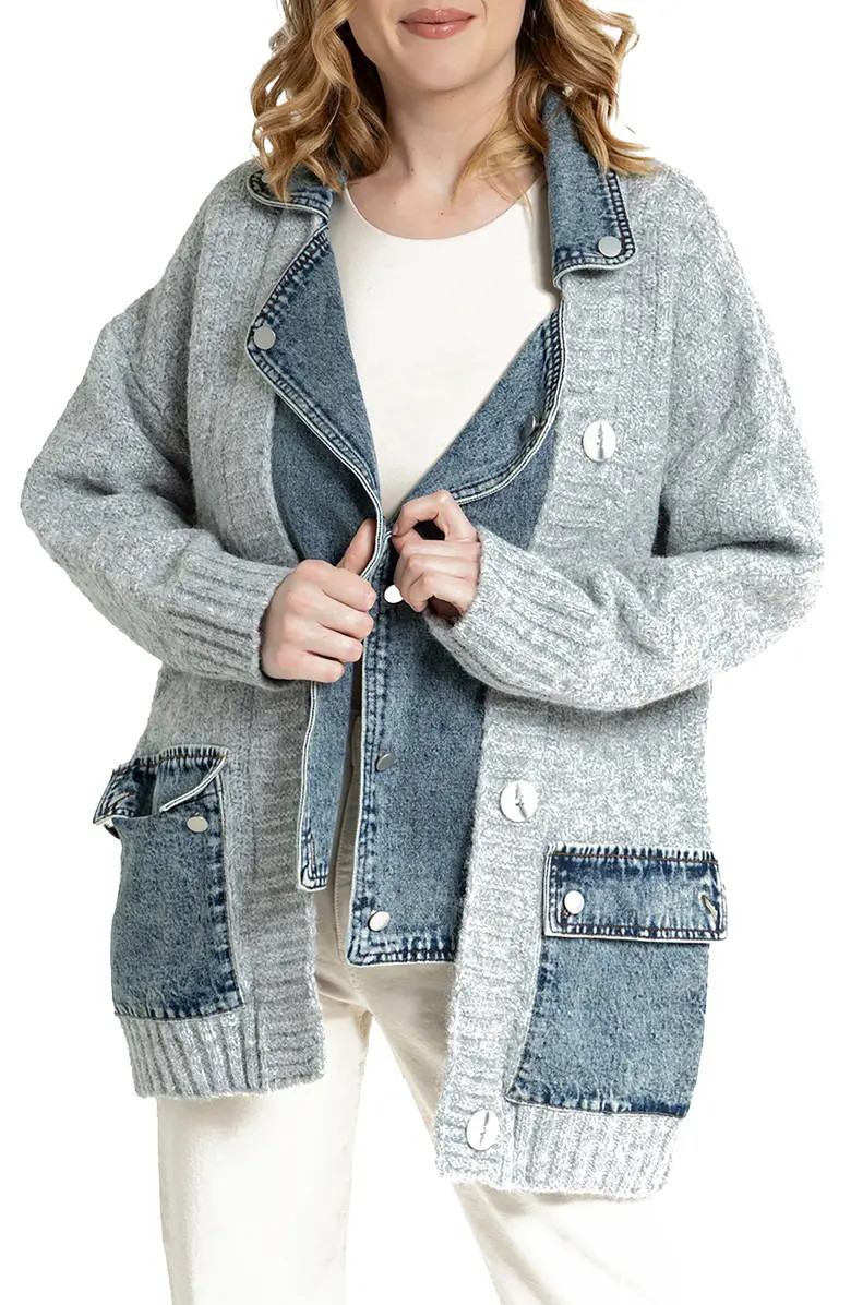 Denim Knit Cardigan | Nordstrom Rack