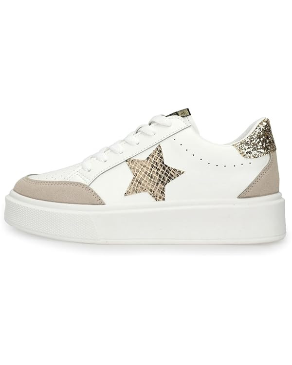 VINTAGE HAVANA Women’s Noy Fashion Platform Sneakers | Casual Lace Up | Low Top | Comfortable W... | Amazon (US)