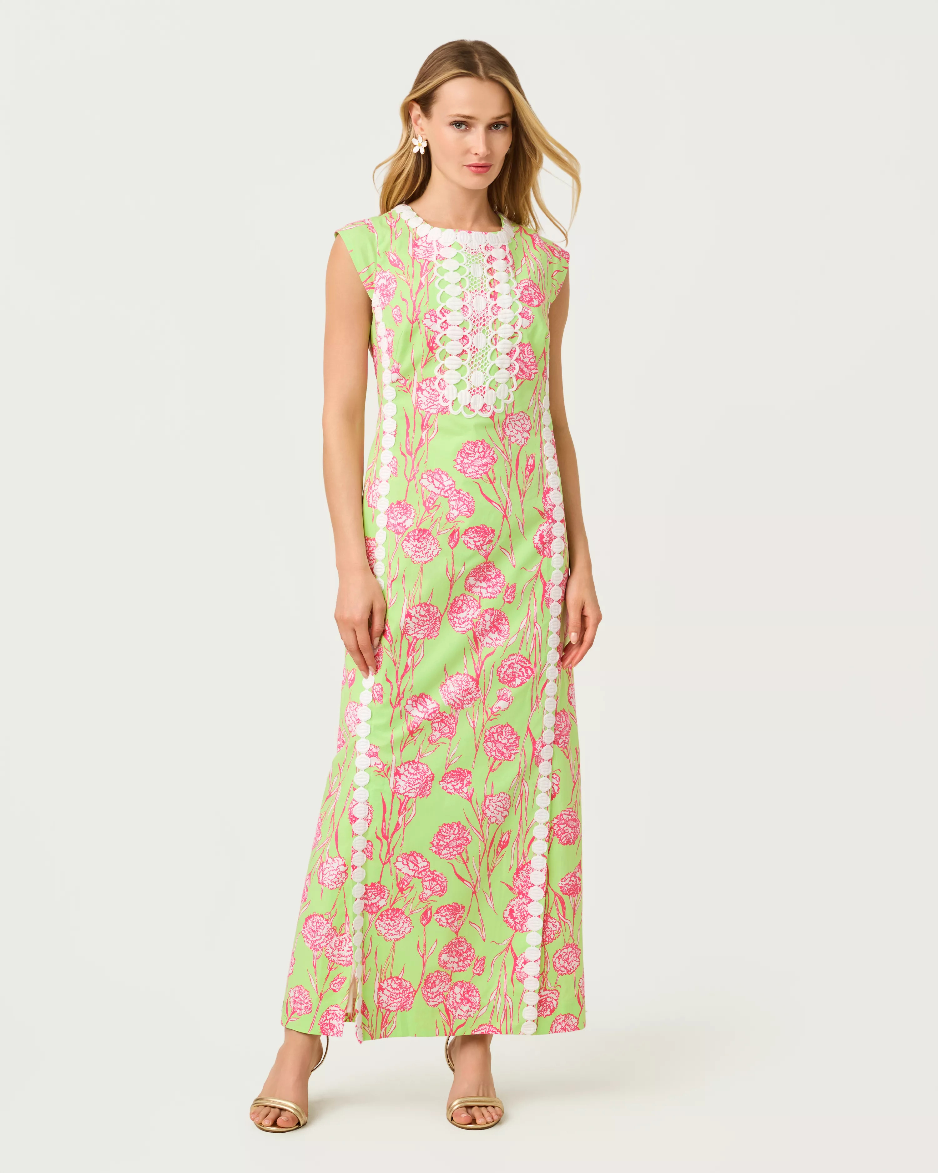 Rosalena Stretch Maxi Shift Dress | Lilly Pulitzer