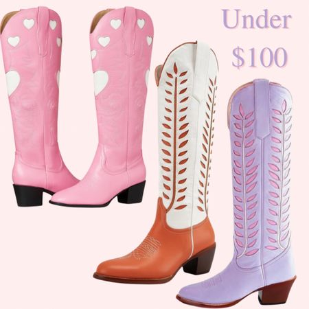 Cowgirl boots 
Under $100
Pink cowgirl boots 
Purple cowgirl boots 


#LTKfindsunder100 #LTKshoecrush #LTKSpringSale