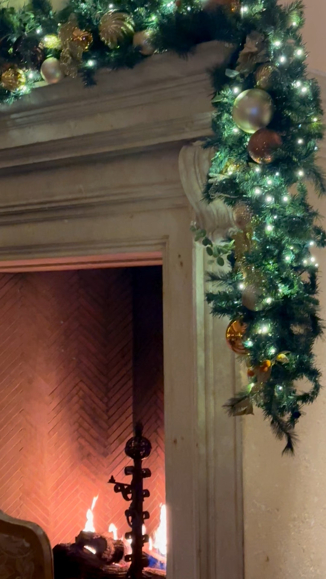 Cozy up by the fireplace—where winter evenings feel just right ✨
#fireplace #cozyliving #winterhome #homeinspo #fireside

#LTKHome #LTKHoliday