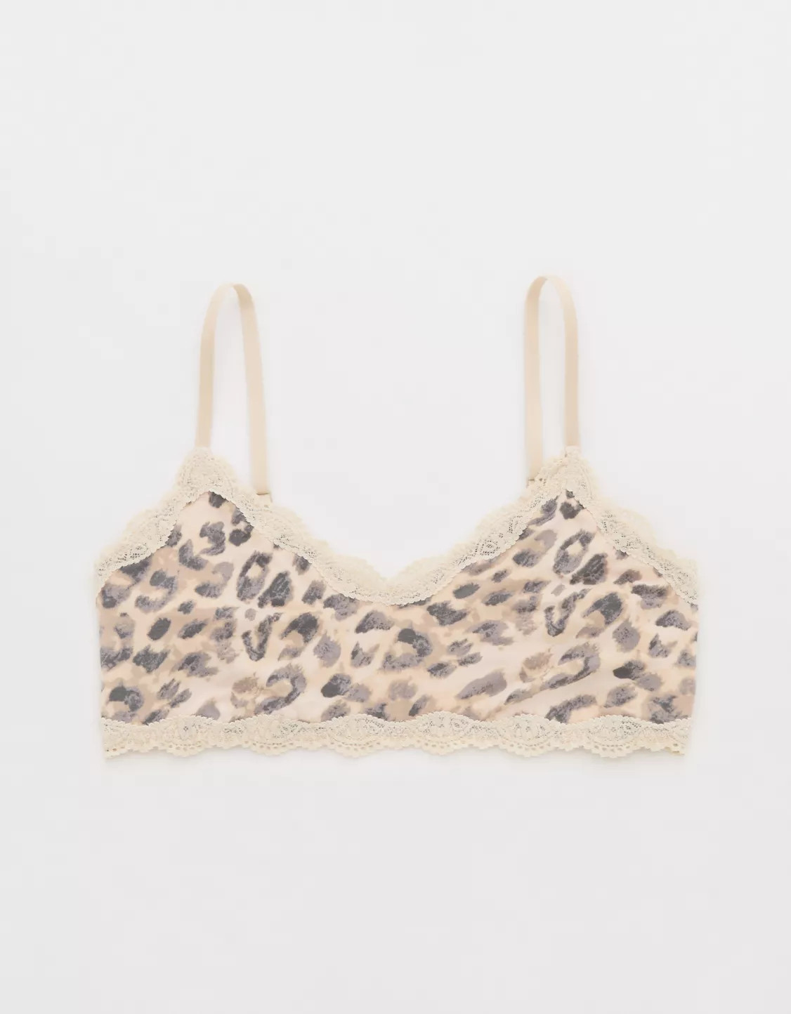 Superchill Modal Lace Trim Bralette | Aerie