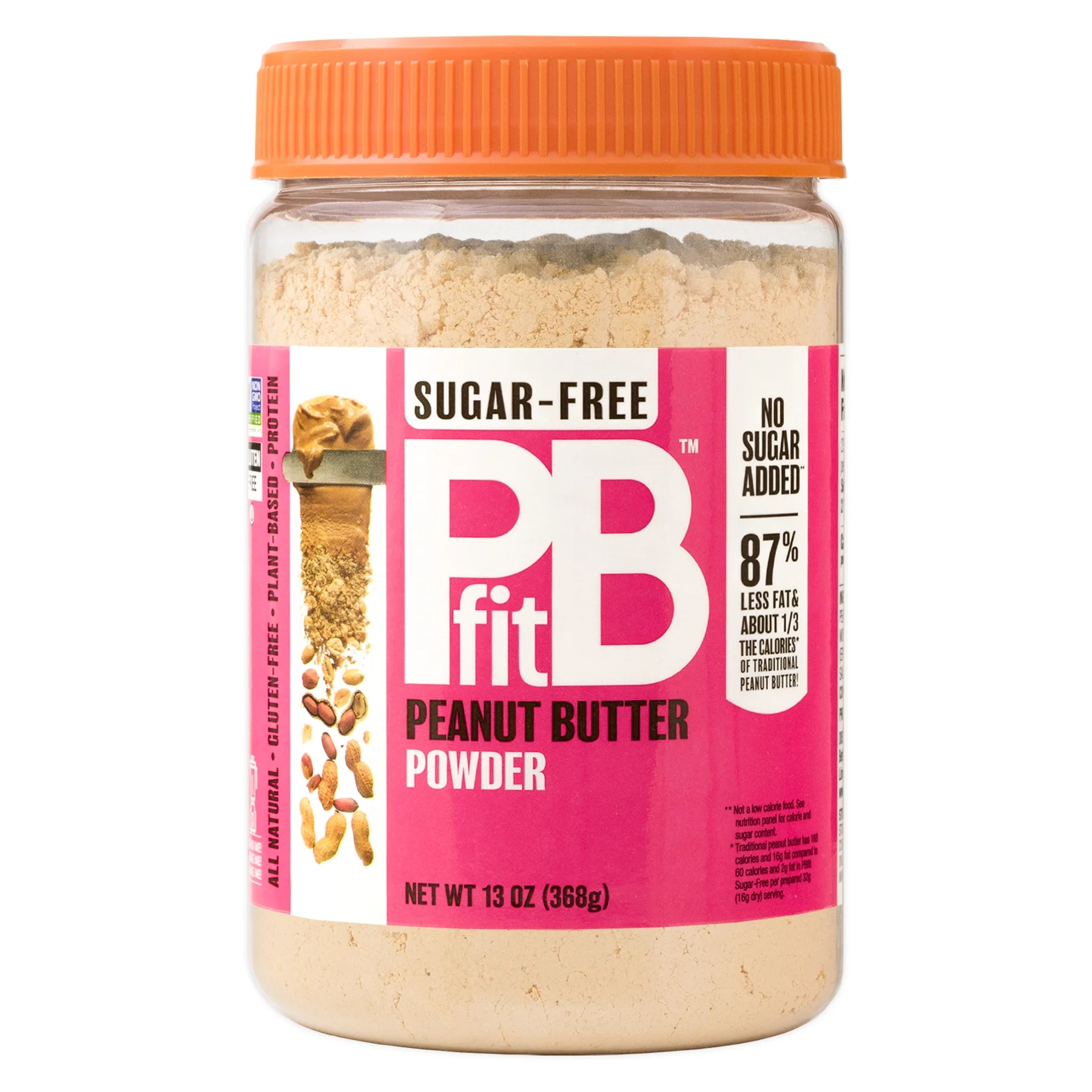 BetterBody Foods PB Fit Peanut Butter Powder, No Sugar Added 13 oz | Walmart (US)