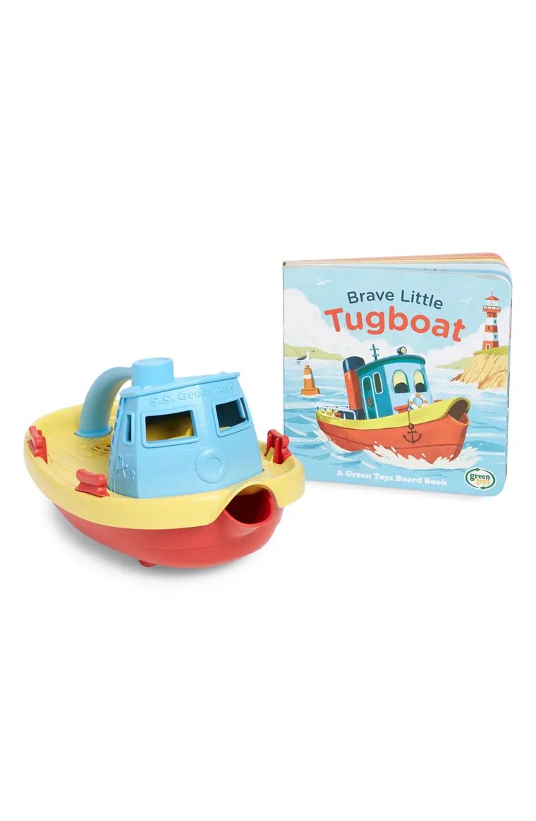 Tugboat Toy & 'Brave Little Tugboat' Board Book | Nordstrom
