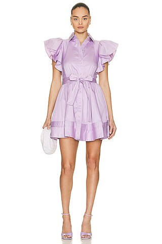 Kindred Frill Mini Dress | FWRD 