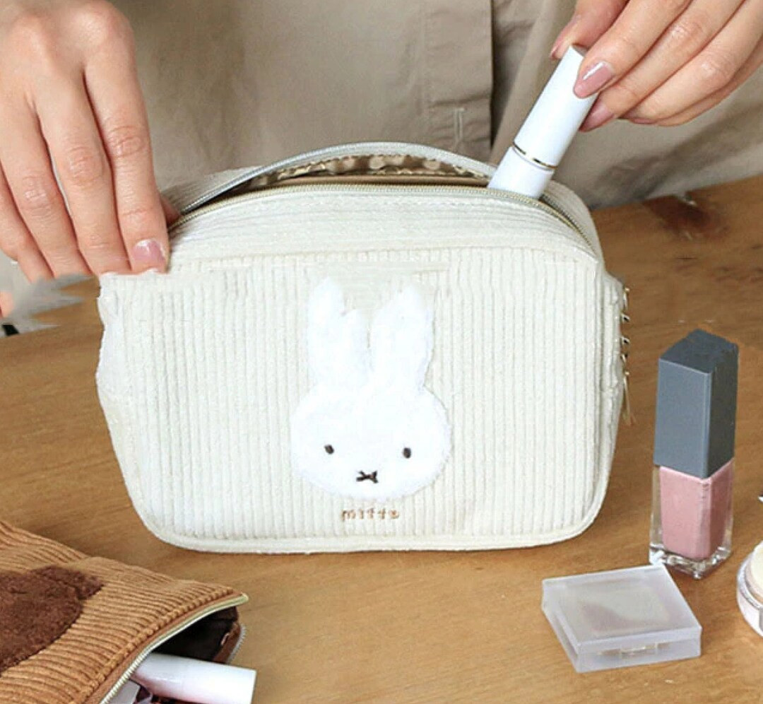 Miffy Makeup Bag | Kawaii y2k White Rabbit Pouch | Anime Purse | Cute Gifts for Her | Minimalist ... | Etsy (US)