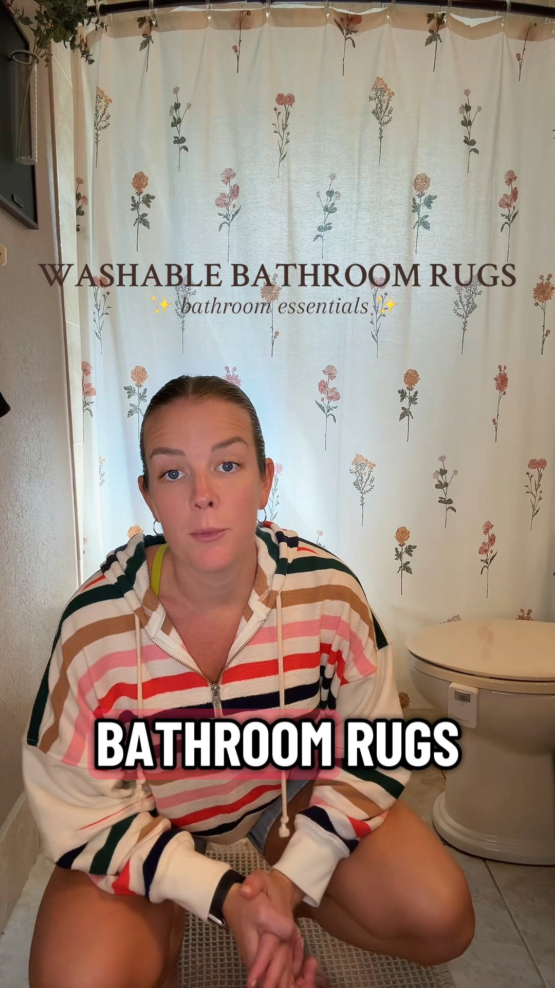 Washable bathroom rugs are a must - especially with boys! Bonus points cause these are also anti slip, super absorbent and quick to dry!

#LTKHome #LTKKids #LTKFamily