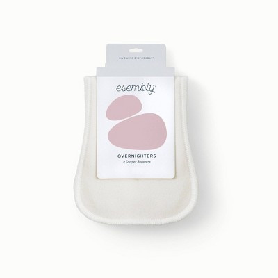 Esembly Overnighters Organic Cloth Diaper Absorbency Boosters - 2pk | Target