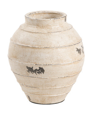 Large Terracotta Percival Textured Vase | TJ Maxx
