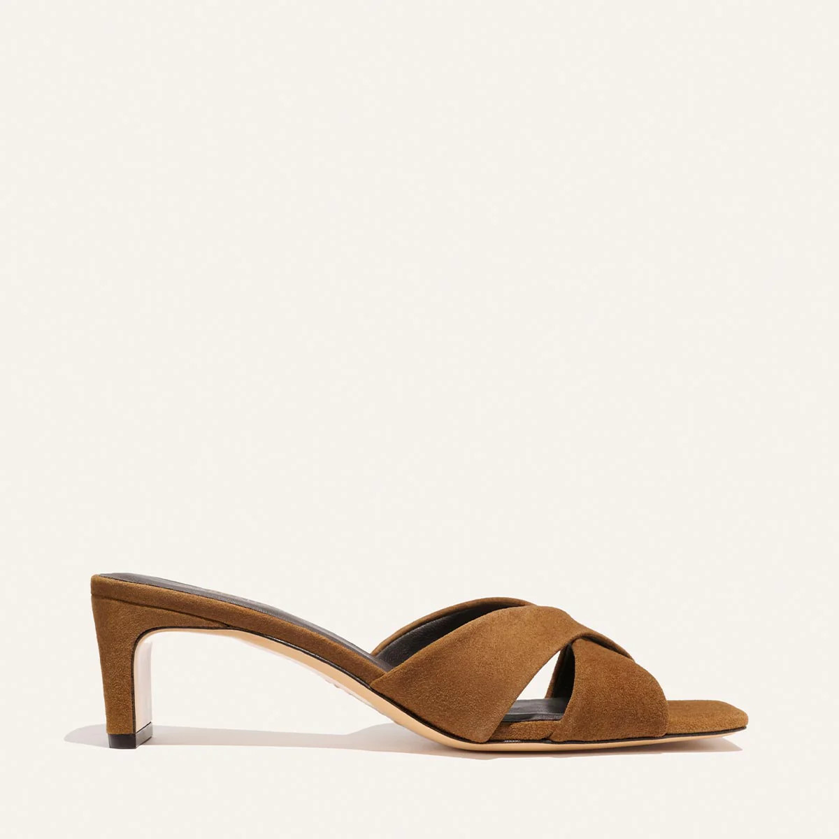 The Selene 50 - Nutmeg Suede | Margaux