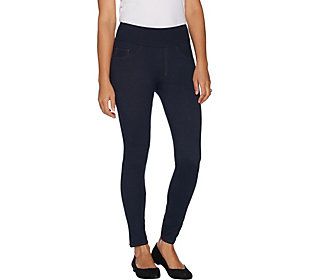 Spanx Jean-Look Ankle Length Leggings | QVC