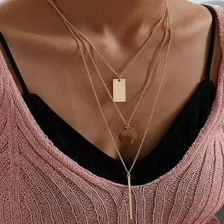 Pendant Layered Necklace | YesStyle Global