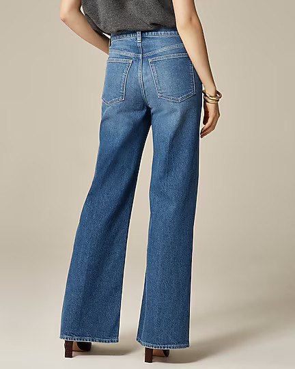 Petite denim trouser jean | J. Crew US