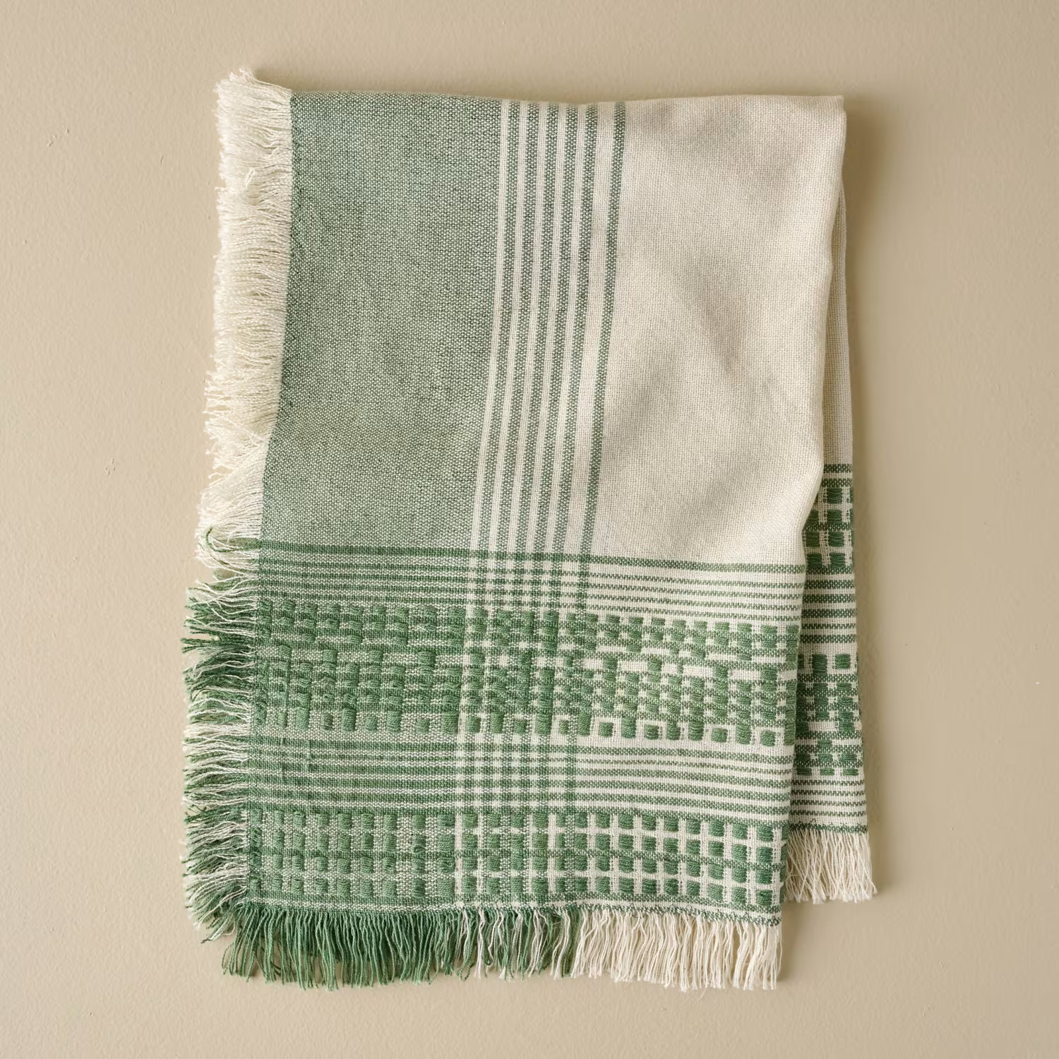 Magnolia Plaid Makers Mark Tea Towel | Magnolia