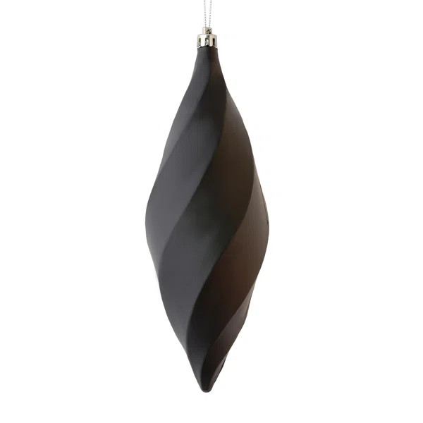 8" Matte Swirl Finial Ornament | Wayfair North America