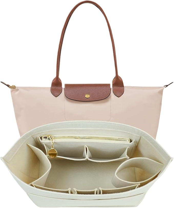 Lckaey Organizer Insert for Longchamp Le Pliage, Premium Felt Bag For Handbag Women Purse Large L... | Amazon (US)