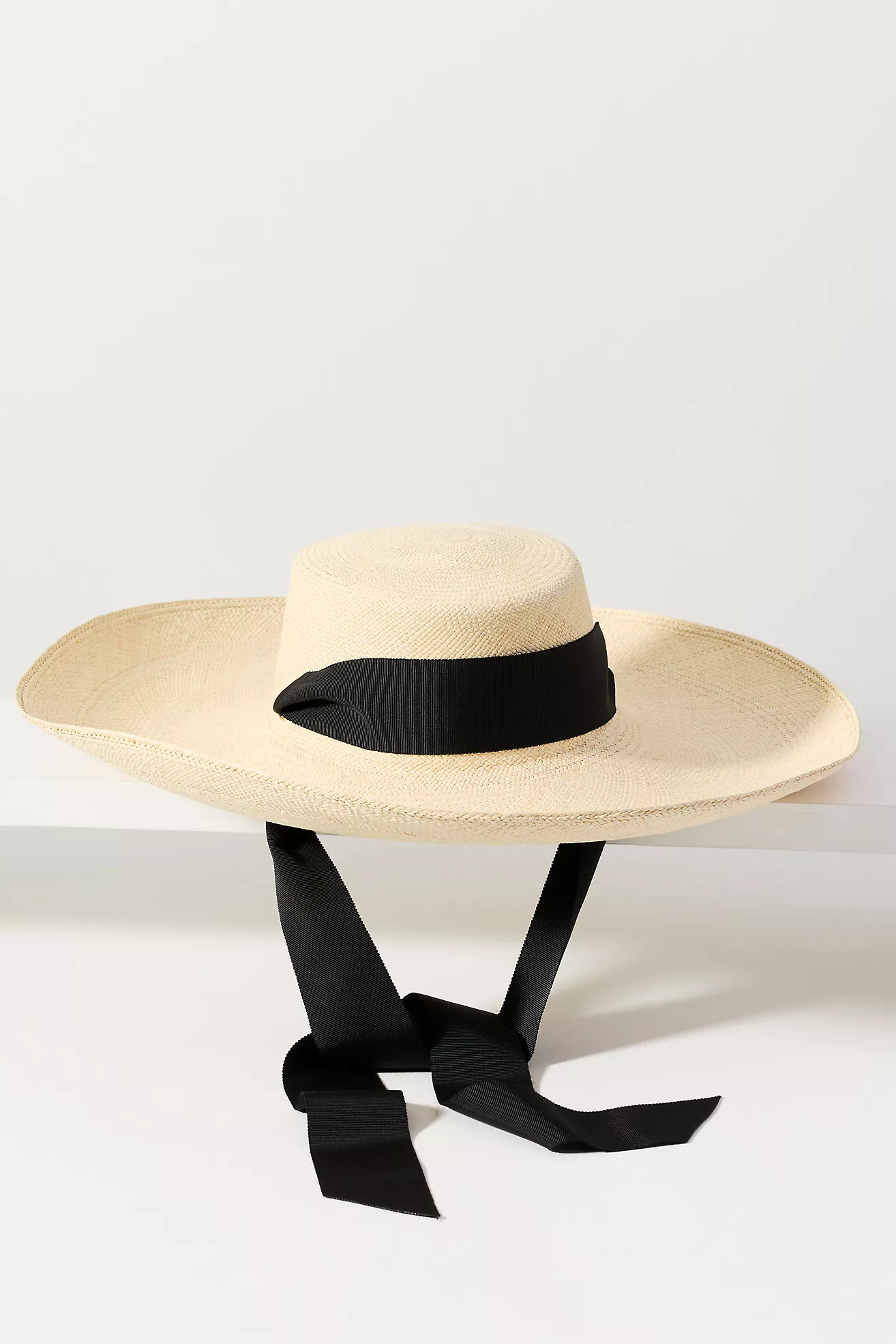 Sensi Studio Ribbon Tie Floppy Straw Hat | Anthropologie (US)