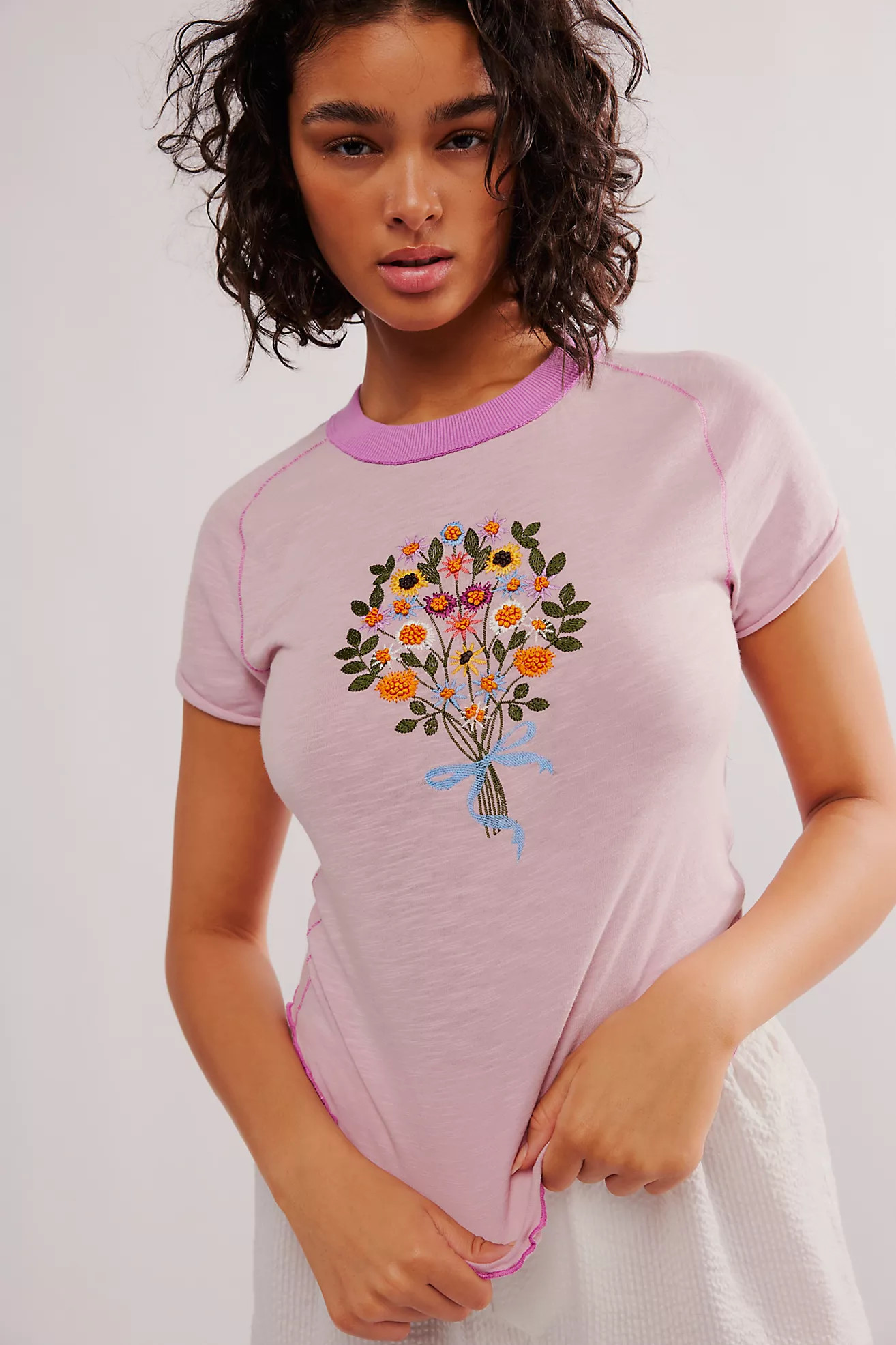 Bouquet Baby Tee | Free People (Global - UK&FR Excluded)