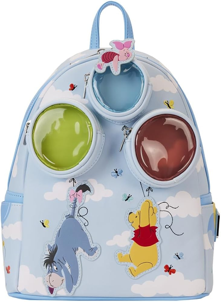 Loungefly Winnie the Pooh and Freiends Floating Balloons Mini Backpack | Disney Backpacks | Amazon (US)