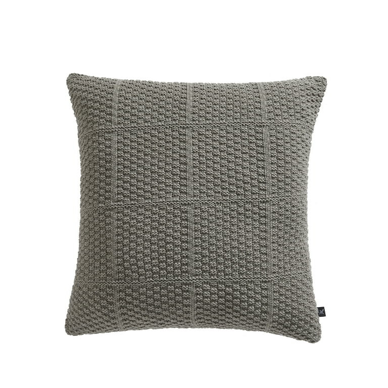 My Texas House 22" x 22" Kelsey Sage Green Acrylic Knit Decorative Pillow - Walmart.com | Walmart (US)