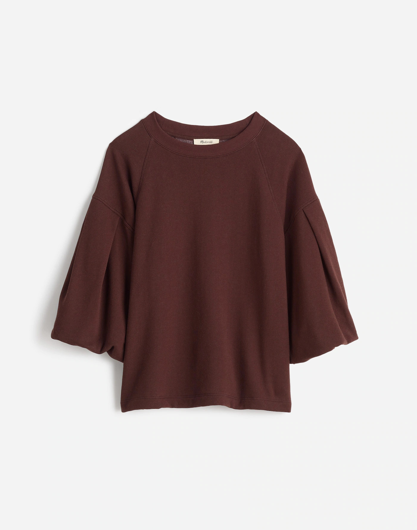 Puff-Sleeve Sweatshirt Tee | Madewell