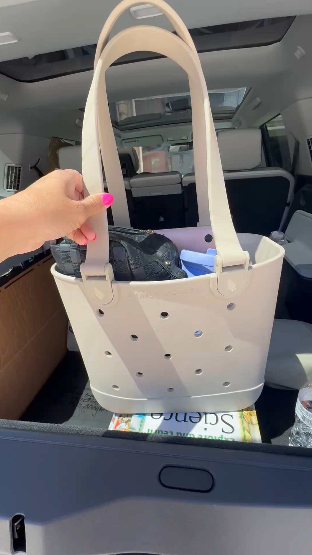 My favorite bags to use for just about everything are on SALE again 🎉

I use this for the pool, beach, running errands, etc!! Awesome for road trips too. I love having a multipurpose bag that does not fall over and can be sat on the ground or in the car or on the sand truly these bags work for so many different things.

#LTKFamily #LTKFindsUnder50 #LTKSaleAlert
