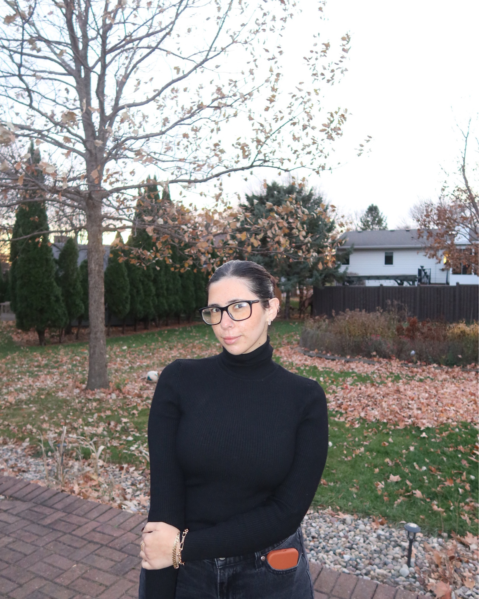 Work casual fall outfit 
Top: M
Bottoms: 29 Regular 

#LTKMidsize #LTKFindsUnder50 #LTKWorkwear