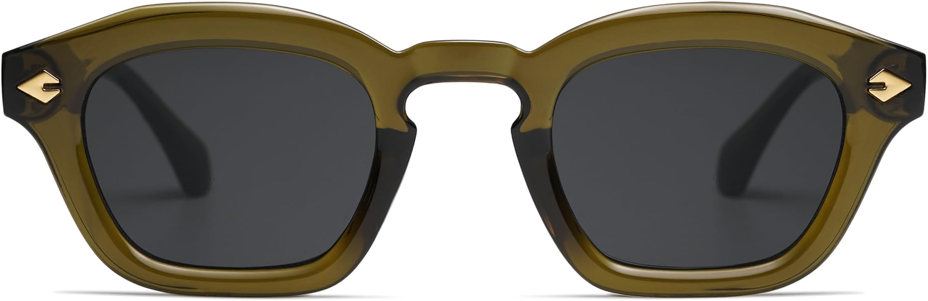 Retro Small Square Sunglasses for Women Mens Rectangle Sunnies AP3680 | Amazon (US)