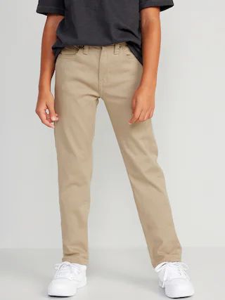 Slim 360° Stretch Twill Pants for Boys | Old Navy (US)