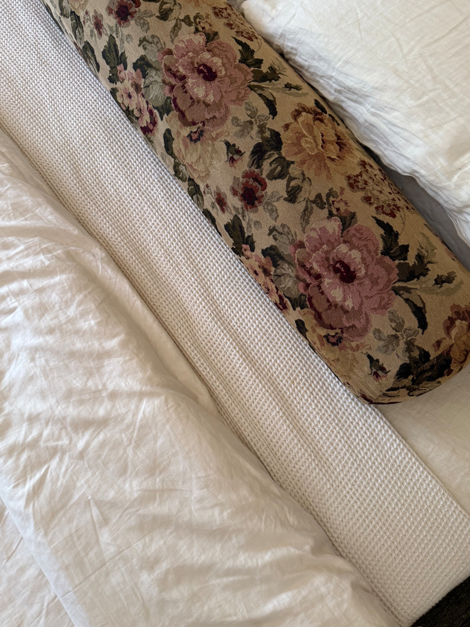Spring bedding refresh: Linen sheets, waffle blanket, duvet and lumbar pillow is from Twenty Third by Deanne

#LTKStyleTip #LTKHome