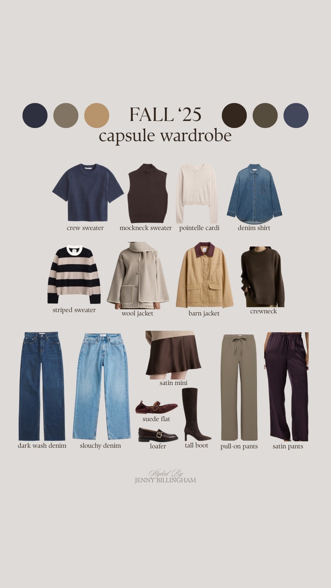 Instead of overspending on pieces that you'll only wear once, 🙅🏻‍♀️ invest in basics that mix and match so that you'll always have something to wear 💁🏻‍♀️

My free fall capsule wardrobe guide is the practical solution to all of your style struggles! ✨

#fallfashion #capsulewardrobe #capsulewardrobestyle #capsulewardrobetips 

#LTKFindsUnder50 #LTKStyleTip #LTKFindsUnder100