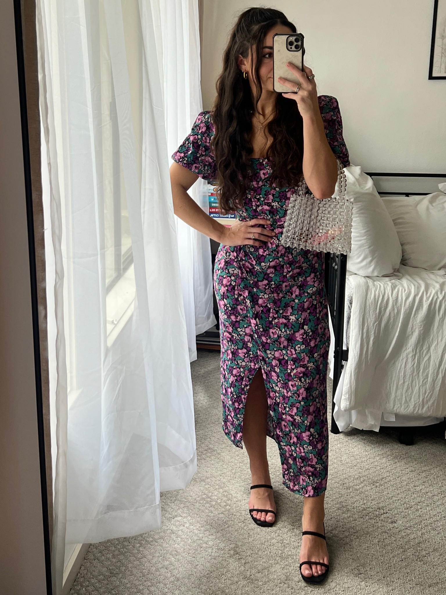 spring wedding guest dress for THIRTY dollars!!!! such a steal for an ASTR the label dress. Got so many compliments on this one & love the colors & style for spring. Wearing a small! Shoes are old from Billini but linked similar & linked a similar purse!

#LTKfindsunder50 #LTKSpringSale #LTKwedding
