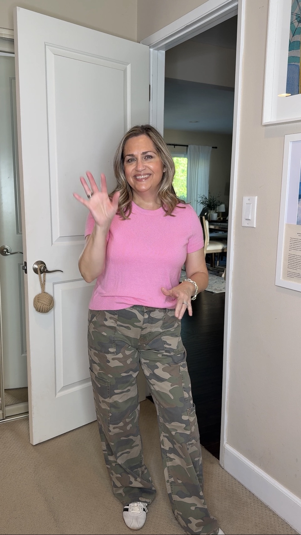 These $16 camo pants come in tall, regular & short  

#LTKootd #LTKspringtrends #LTKOver40
