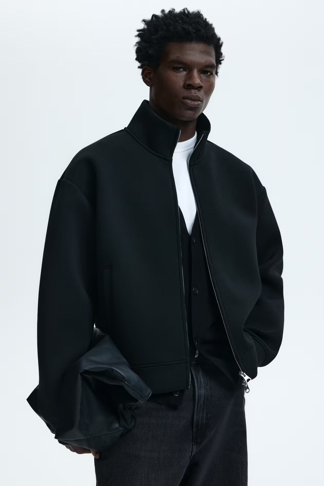 Loose-Fit Scuba Track Jacket | H&M (US + CA)