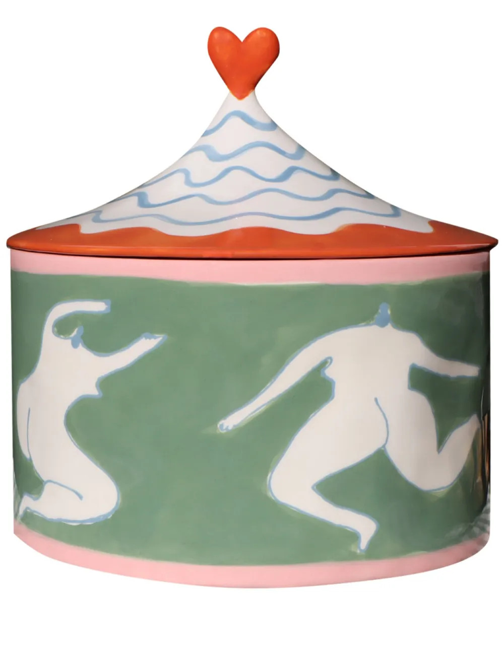 LAETITIA ROUGET x Browns Dancing Queen Love Porcelain Box  | Green | FARFETCH | Farfetch Global