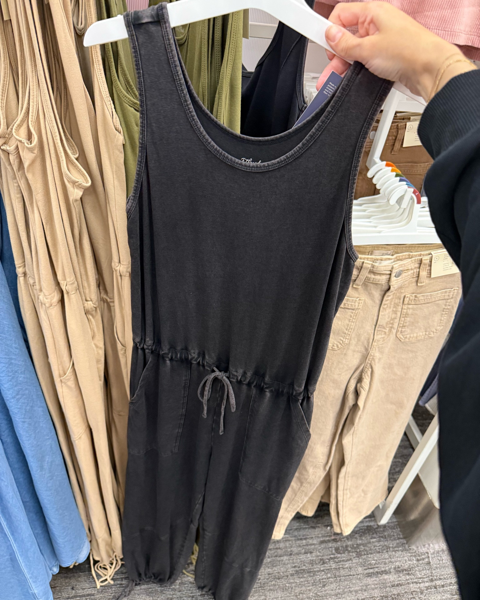 NEW jumpsuit. Comes in 3 colors!

#LTKootd #LTKmomlife #LTKdayinmylife